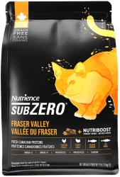 10磅 Nutrience Sub-Zero Grain Free 無穀物雞肉火雞海魚+凍乾鮮雞肉全貓糧, 加拿大製造  (到期日: 12-2025)  << 已轉 10磅新包裝 >>