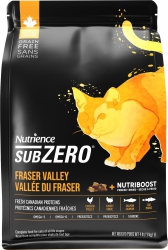 10磅 Nutrience Sub-Zero Grain Free 無穀物雞肉火雞海魚+凍乾鮮雞肉全貓糧, 加拿大製造  (到期日: 12-2025)  << 已轉 10磅新包裝 >>