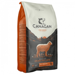 2公斤 Canagan Grass Fed Lamb Grain Free 無穀物放牧羊肉全犬糧, 德國製造  (到期日: 11-2025)