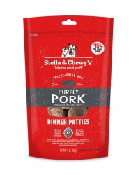 14安士 Stella&Chewys 無穀物單一蛋白豬肉凍乾生肉狗糧, 美國製造   - 需要訂貨