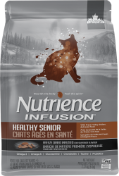 5磅 Nutrience Infusion Chicken Oat Senior 天然凍乾鮮雞肉燕麥高齡貓糧, 加拿大製造