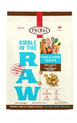 1.5磅 Primal Kibble In The Raw Fish & Pork Recipt 凍乾魚肉, 豬肉成犬肉粒糧, 美國製造  (到期日: 5-2025)